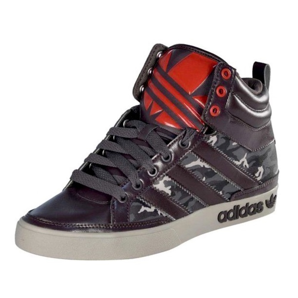 Adidas originals top court hi camo three stripes - Picture 2 of 8